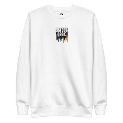 Street Geek Premium Sweatshirt | Embroidered